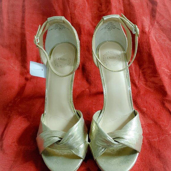 J Miller Heels Size 7.5 - Picture 1 of 4